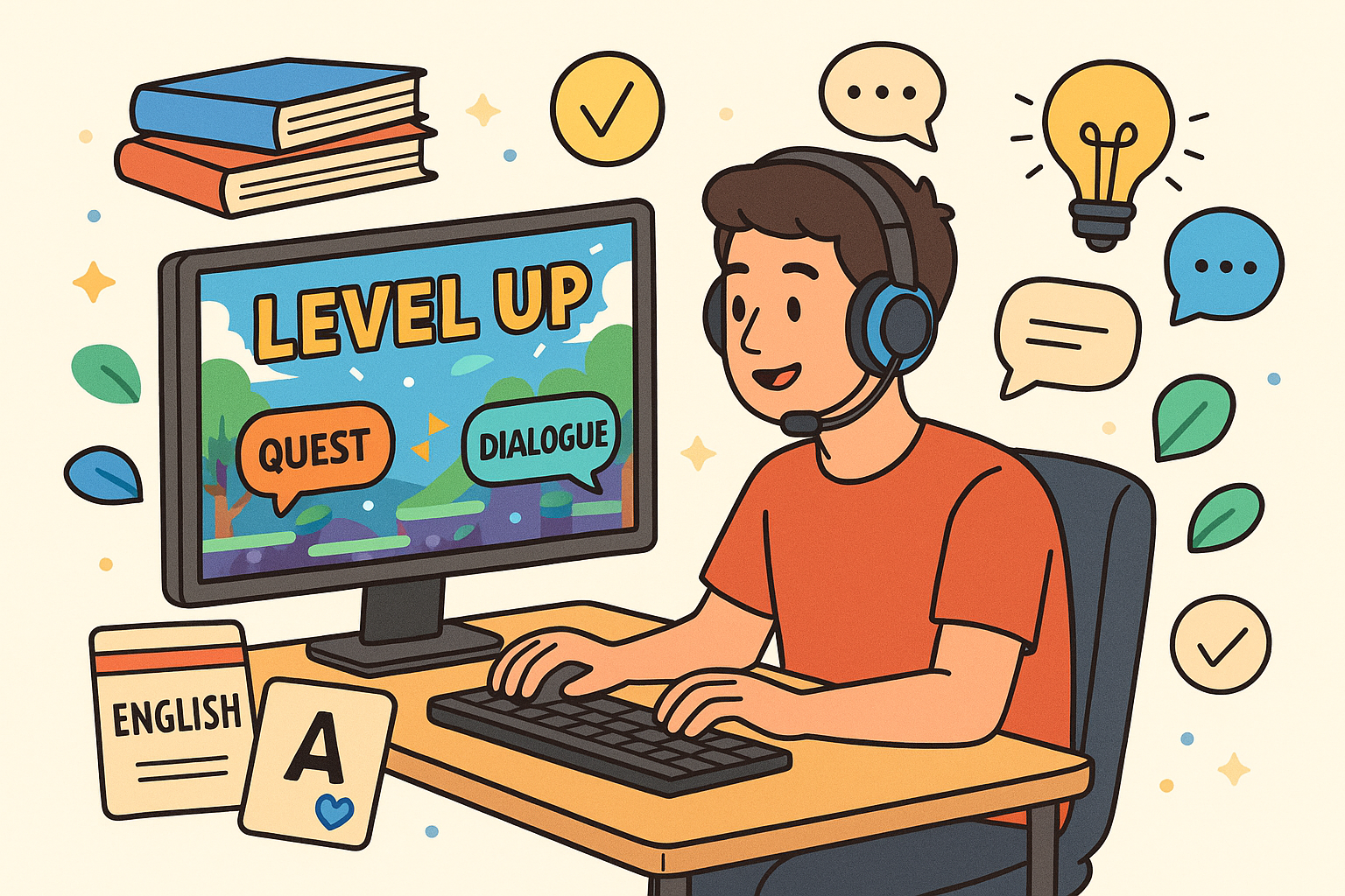 Level Up Your English: How Video Games Can Boost Your Language Skills