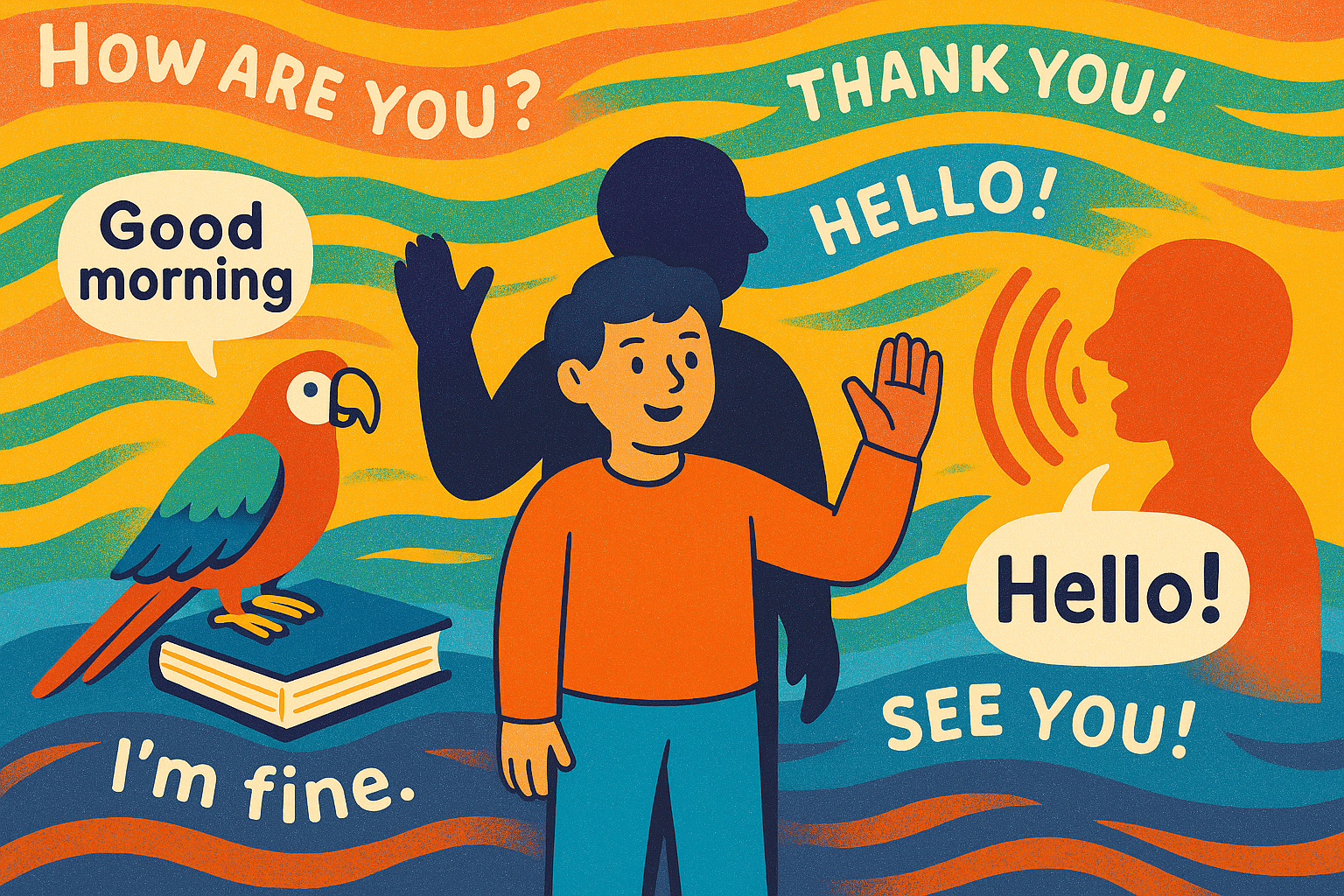 Echoes, Shadows, and Parrots: The Hidden Power of Imitation in Learning English