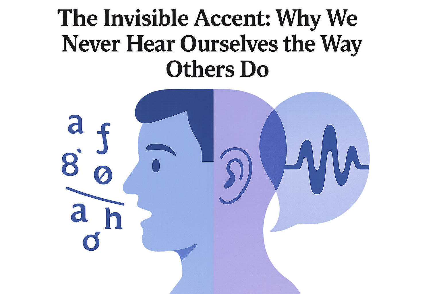 The Invisible Accent: Why We Never Hear Ourselves the Way Others Do