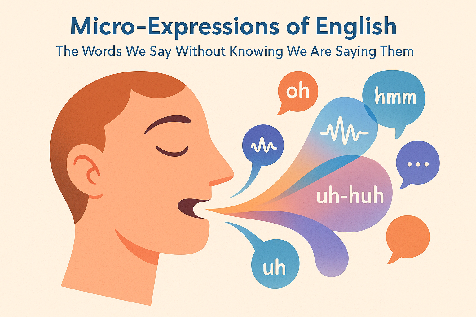 Micro-Expressions of English: The Words We Say Without Knowing We Are Saying Them