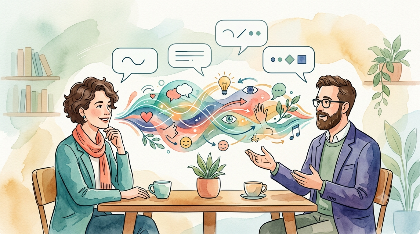 Why Every Conversation Has Two Languages: The Difference Between What We Say and What We Mean